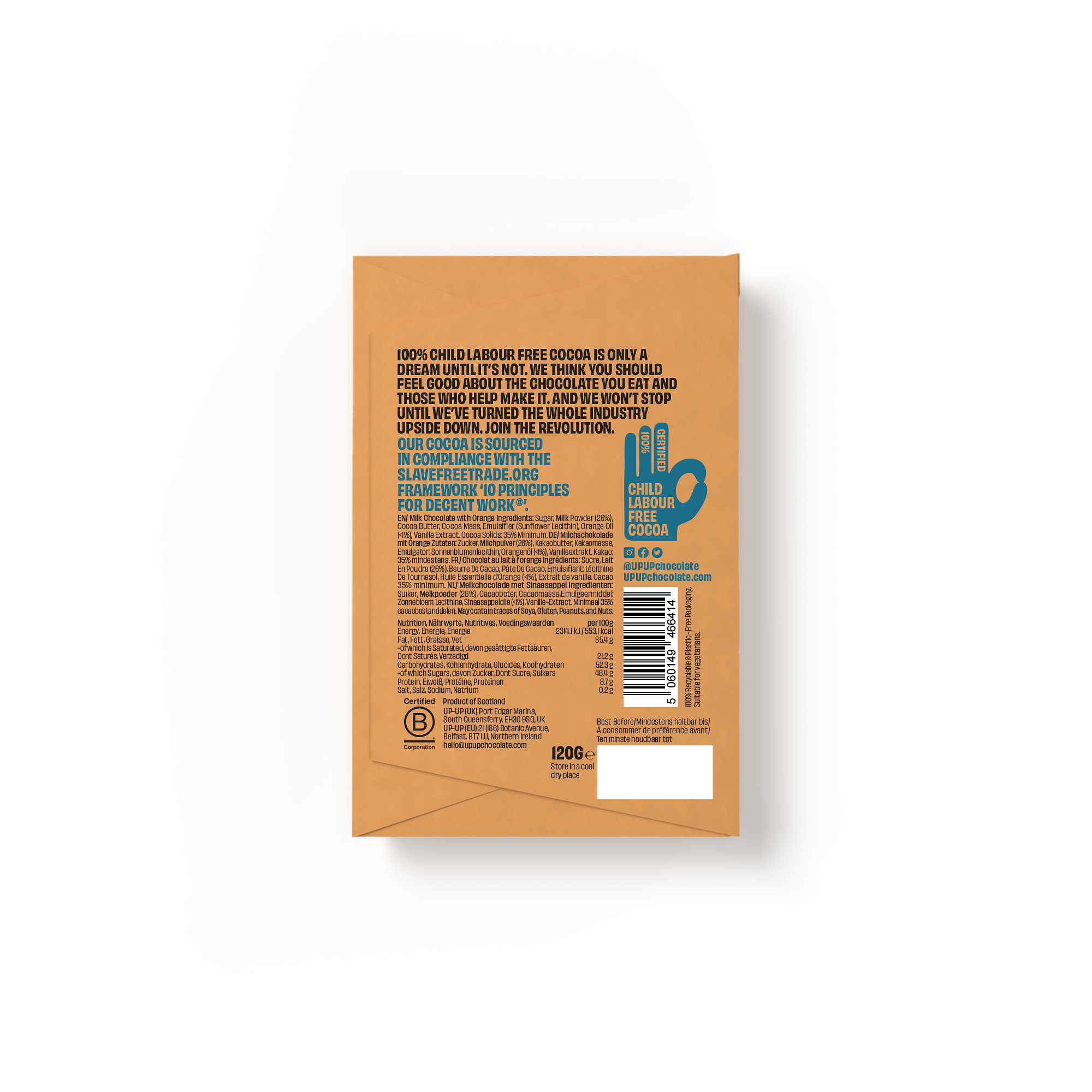 UP-UP Milk Sweet Orange